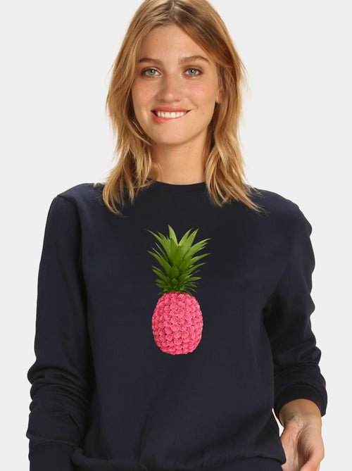 Felpa Donna - FLORAL PINEAPPLE - Kiabi