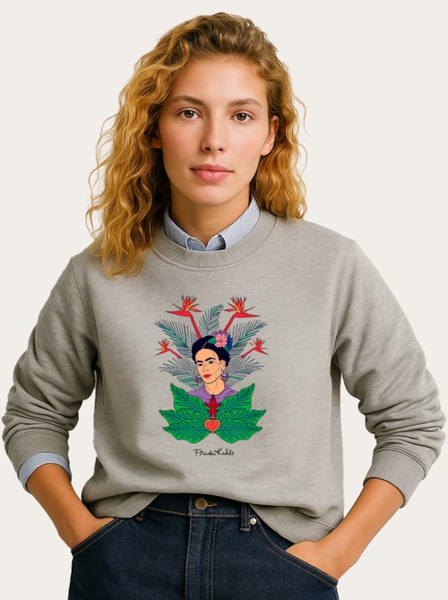 Felpa Donna - FRIDA KAHLO JUNGLE GRAPHIC - Kiabi