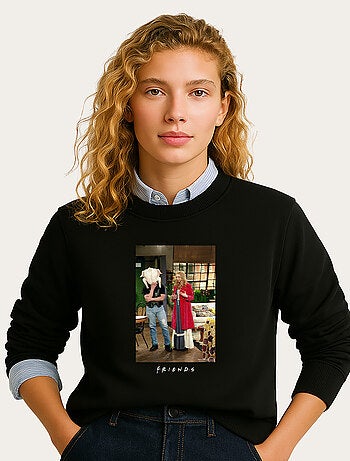Felpa Donna - FRIENDS JOEY TURKEY HEAD