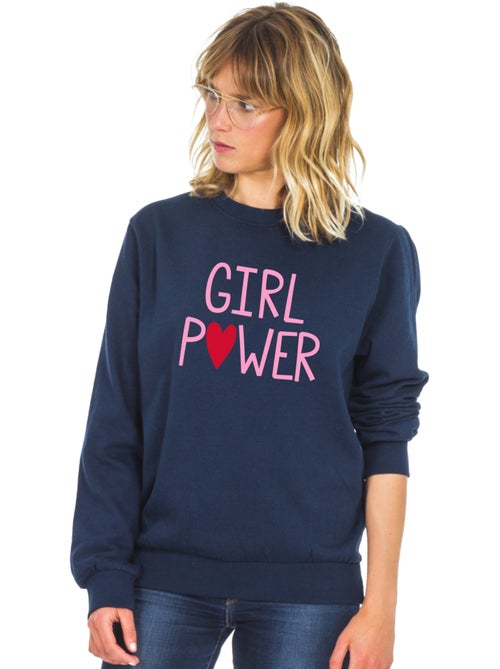 Felpa Donna - GIRL POWER MPT - Kiabi