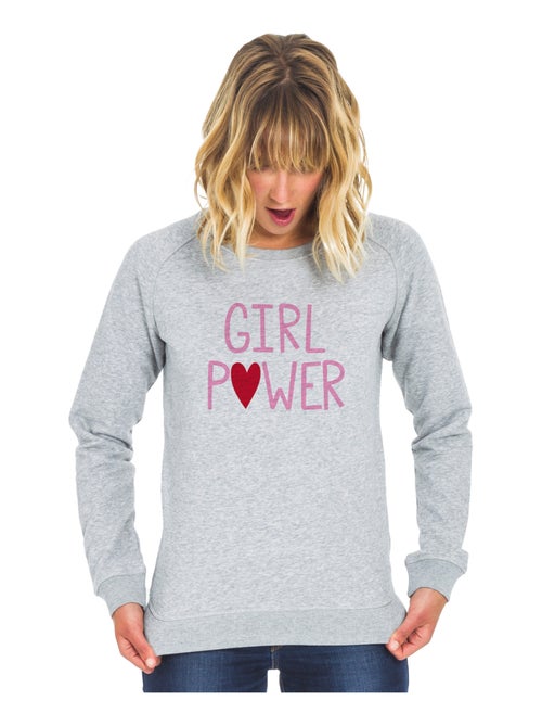 Felpa Donna - GIRL POWER MPT - Kiabi