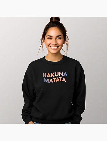 Felpa Donna - HAKUNA MATATA 3