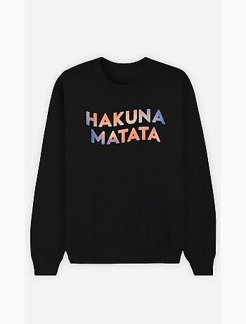 Felpa Donna - HAKUNA MATATA 3