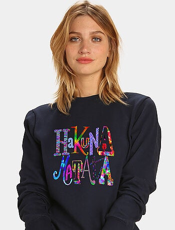 Felpa Donna - HAKUNA MATATA COLOR