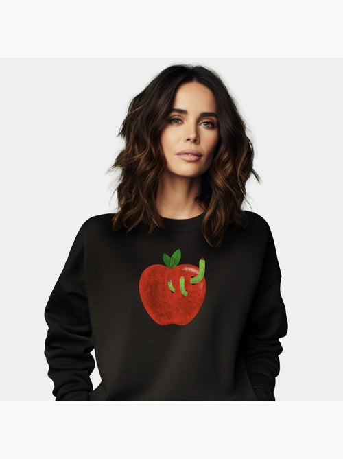 Felpa Donna - HOME SWEET HOME APPLE - Kiabi