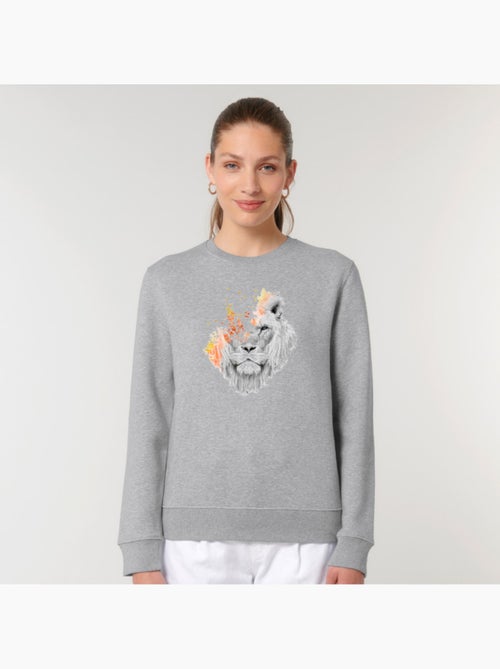 Felpa Donna - IF I ROAR - Kiabi