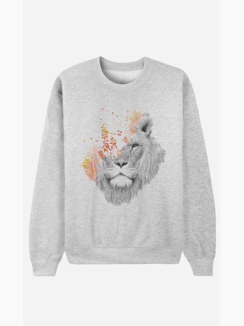 Felpa Donna - IF I ROAR - Kiabi