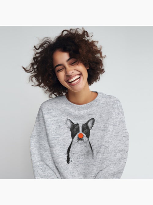 Felpa Donna - I'M NOT YOUR CLOWN - Kiabi