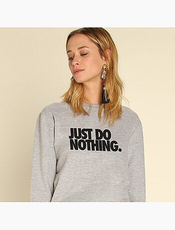 Felpa Donna - JUST DO NOTHING