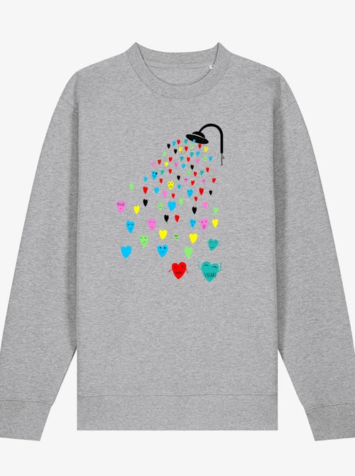 Felpa Donna - LOVE SHOWER - Kiabi