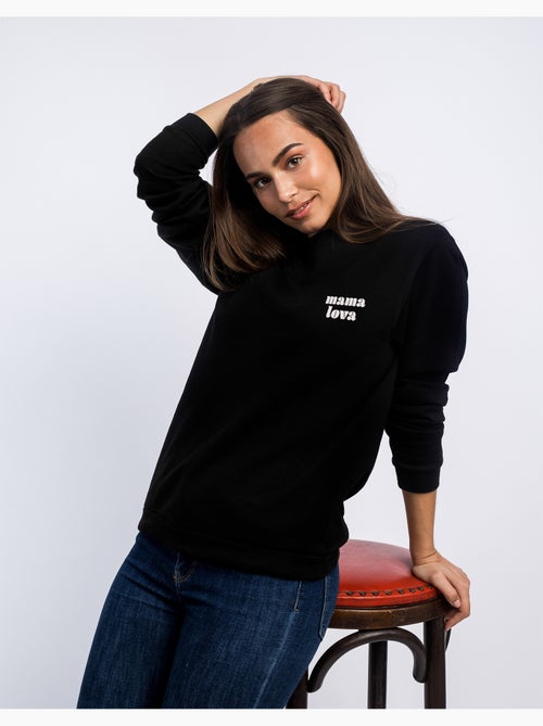 Felpa Donna - MAMA LOVA CŒUR ROUGE - Kiabi Felpa Donna - MAMA LOVA CŒUR ROUGE - Kiabi