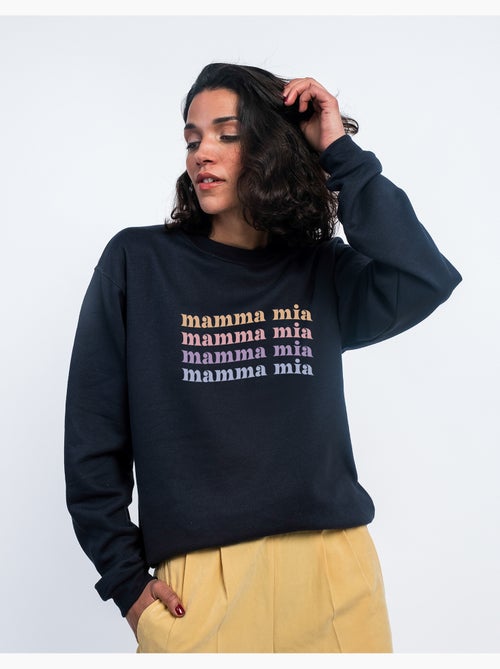 Felpa Donna - MAMMA MIA - Kiabi