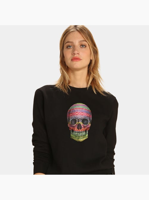 Felpa Donna - NAVAJO SKULL - Kiabi
