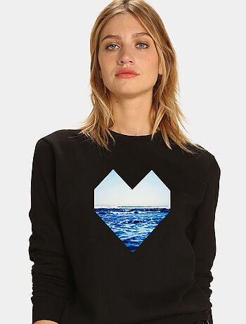 Felpa Donna - OCEAN HEART