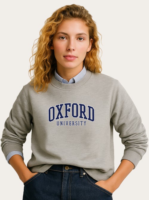 Felpa Donna - OXFORD UNIVERSITY 2 - Kiabi