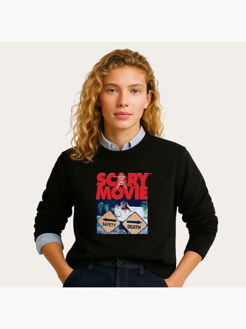 Felpa Donna - SCARY MOVIE OFFICIAL SAFETY VS DEATH - Kiabi