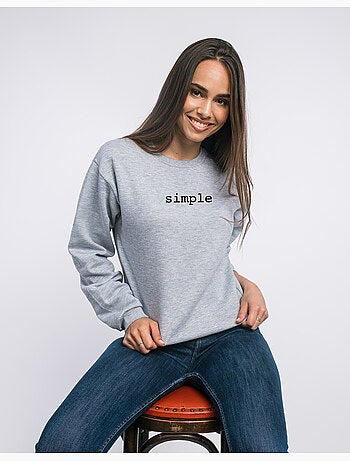 Felpa Donna - SIMPLE