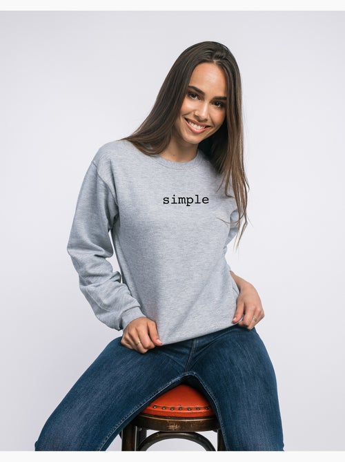 Felpa Donna - SIMPLE - Kiabi