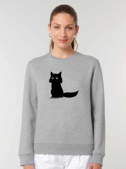 Felpa Donna - SITTING CAT - Kiabi