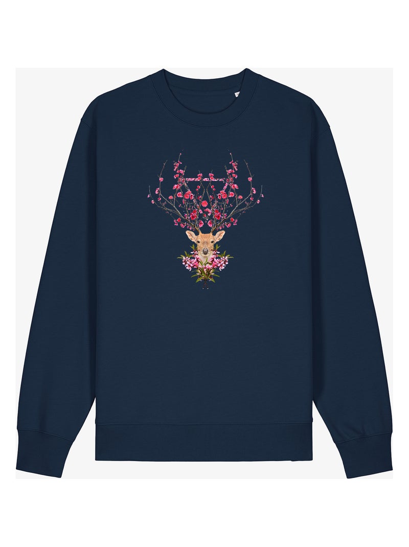 Felpa Donna - SPRING DEER Blu marino - Kiabi