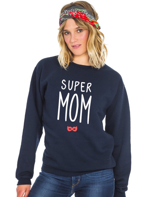 Felpa Donna - SUPER MOM 2 WAF - Kiabi