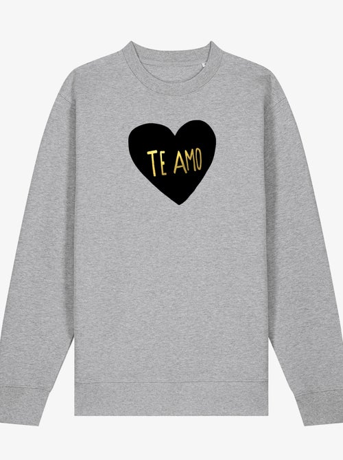 Felpa Donna - TE AMO - Kiabi