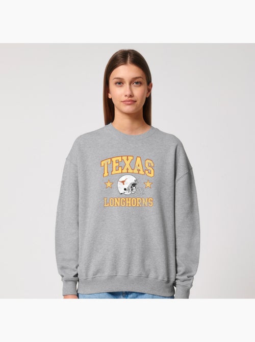 Felpa Donna - TEXAS LONGHORNS YELLOW - Kiabi