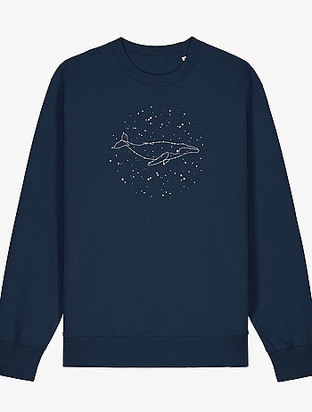 Felpa Donna - WHALE CONSTELLATION