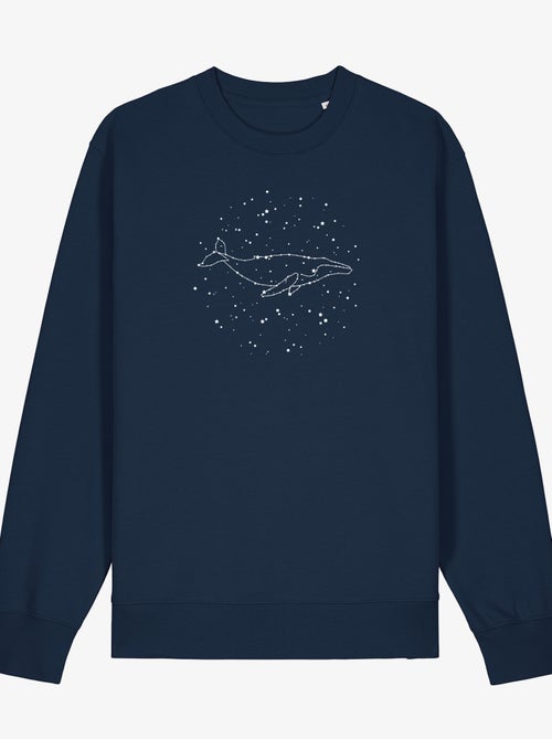 Felpa Donna - WHALE CONSTELLATION - Kiabi