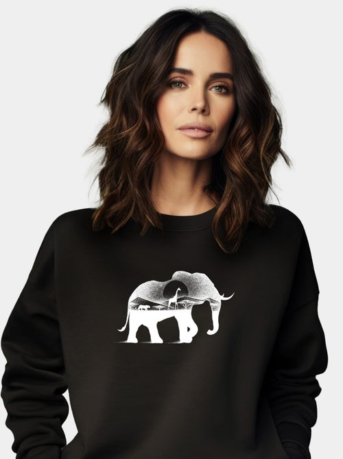 Felpa Donna - WILD AFRICA - Kiabi