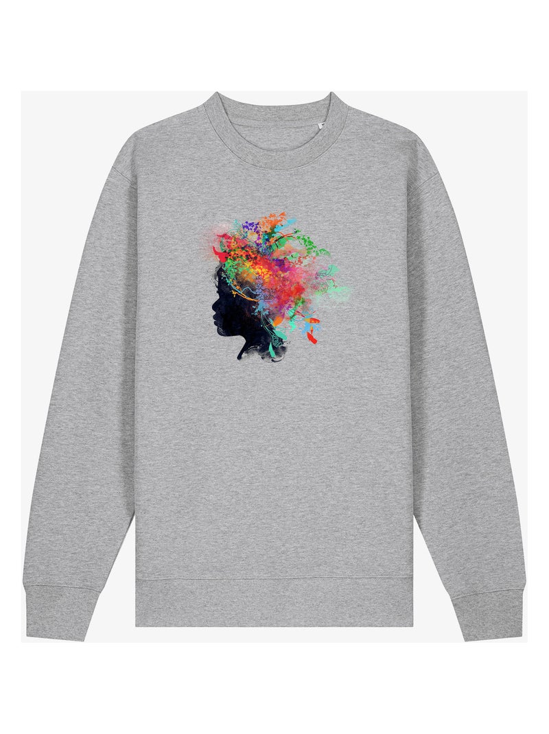 Felpa Donna - WILD CHILD Grigio melangiato - Kiabi