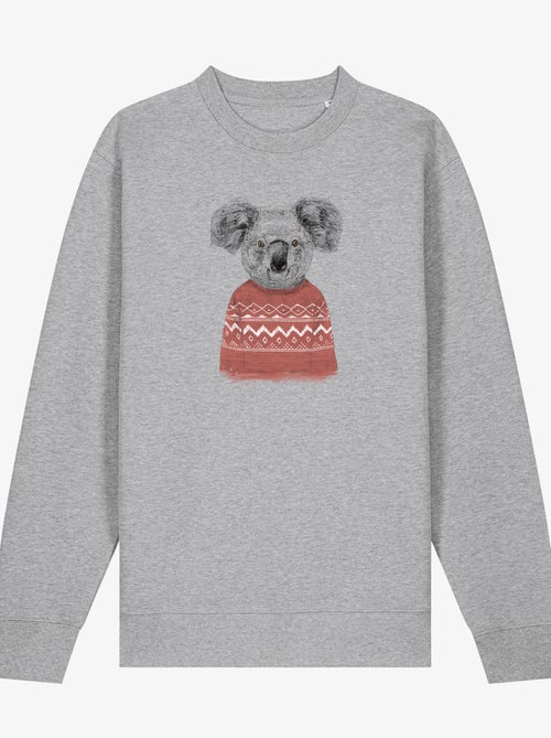 Felpa Donna - WINTER KOALA RED - Kiabi