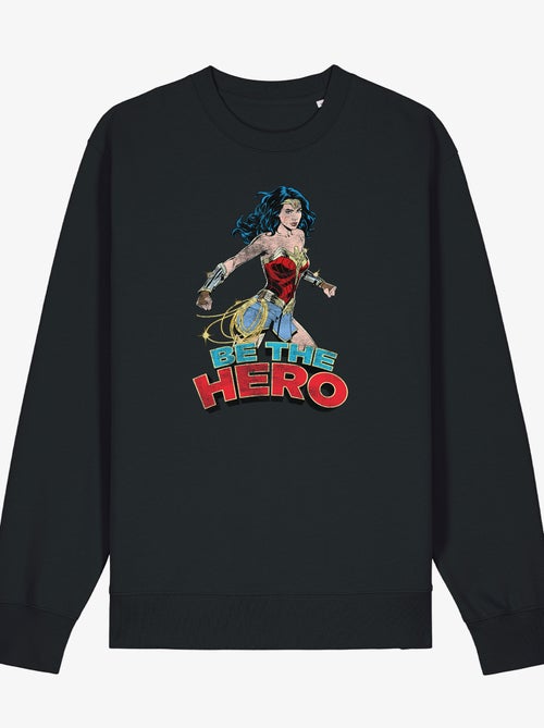 Felpa Donna - WONDER WOMAN BE THE HERO 2 - Kiabi