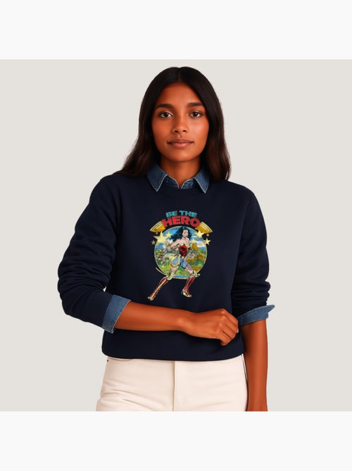 Felpa Donna - WONDER WOMAN BE THE HERO - Kiabi