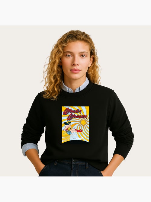 Felpa Donna - WONDER WOMAN FLYING - Kiabi