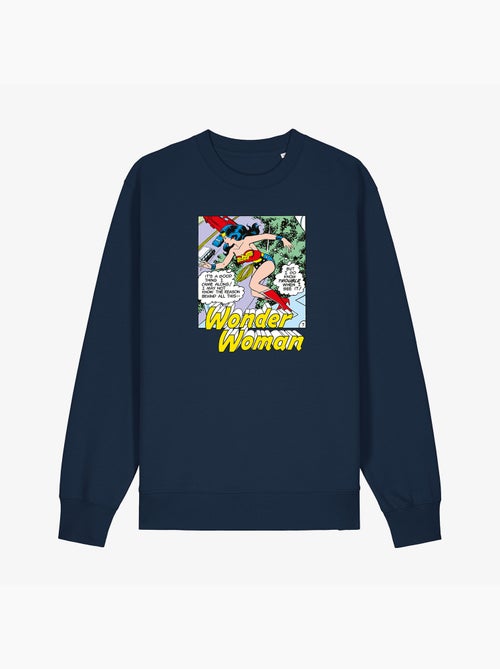 Felpa Donna - WONDER WOMAN I DO KNOW TROUBLE WHEN I SEE IT - Kiabi