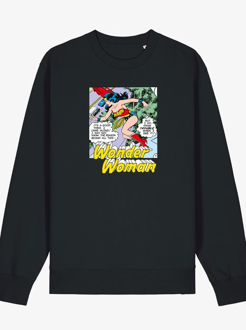 Felpa Donna - WONDER WOMAN I DO KNOW TROUBLE WHEN I SEE IT - Kiabi