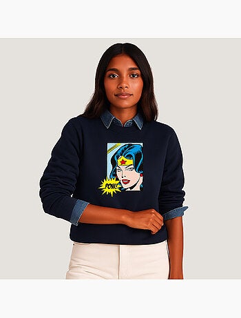 Felpa Donna - WONDER WOMAN POW
