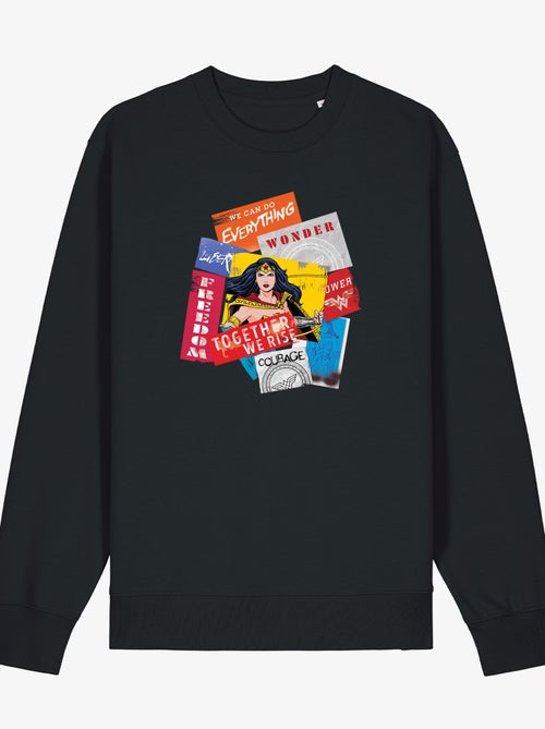 Felpa Donna - WONDER WOMAN TOGETHER WE RISE - Kiabi