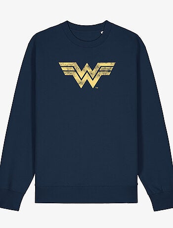 Felpa Donna - WONDER WOMAN VINTAGE LOGO