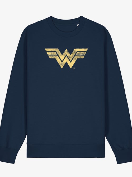 Felpa Donna - WONDER WOMAN VINTAGE LOGO - Kiabi