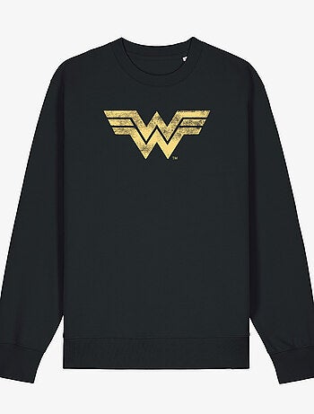 Felpa Donna - WONDER WOMAN VINTAGE LOGO