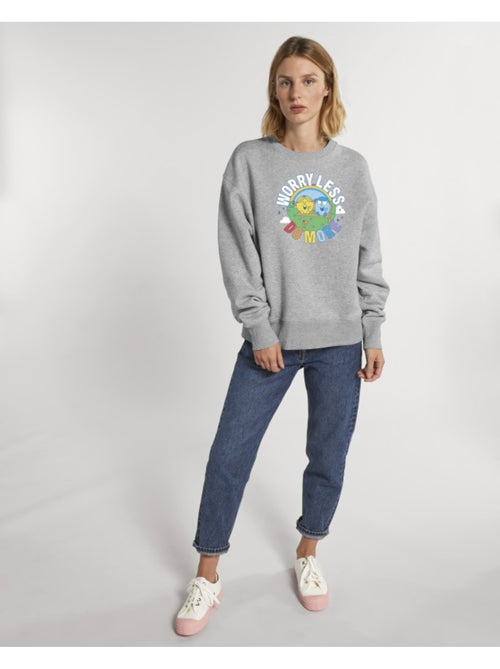 Felpa Donna - WORRY LESS DO MORE - Kiabi