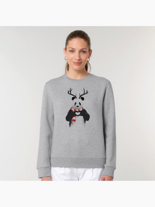 Felpa Donna - XMAS PANDA - Kiabi