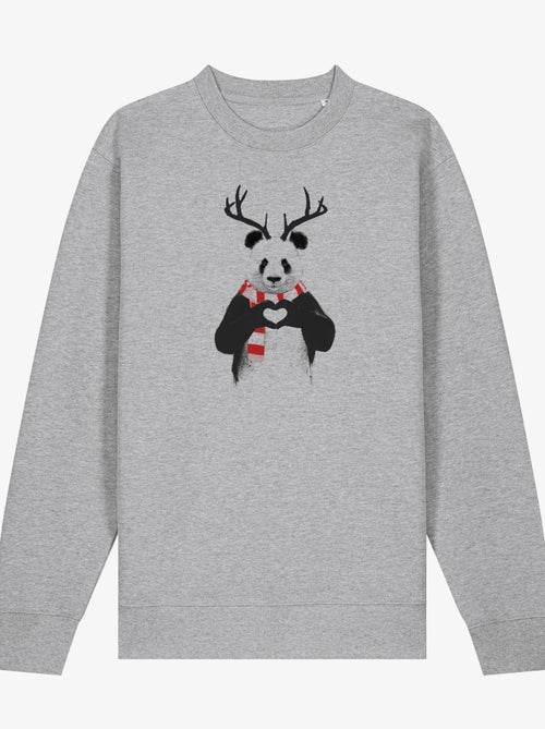 Felpa Donna - XMAS PANDA - Kiabi