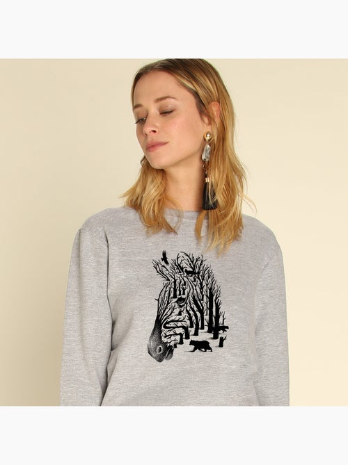 Felpa Donna - ZEBRA - Kiabi