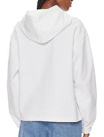 Felpa donna calvin klein con elastico ricamato