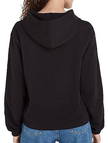 Felpa donna calvin klein con elastico ricamato