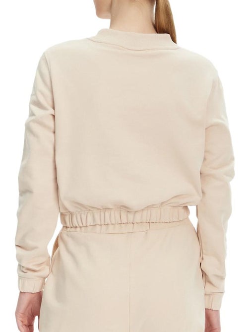 Felpa Donna Calvin Klein Jeans con Applicazione - Kiabi Felpa Donna Calvin Klein Jeans con Applicazione - Kiabi