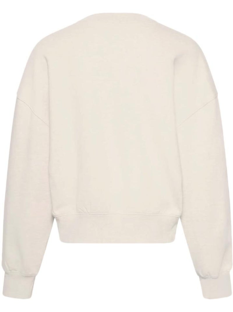 Felpa Donna Calvin Klein Jeans Ecru - Kiabi
